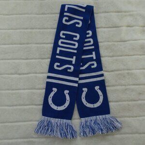 Indianapolis Colts   Blue Knit Soft Scarf 60" x 7.5 Blue
